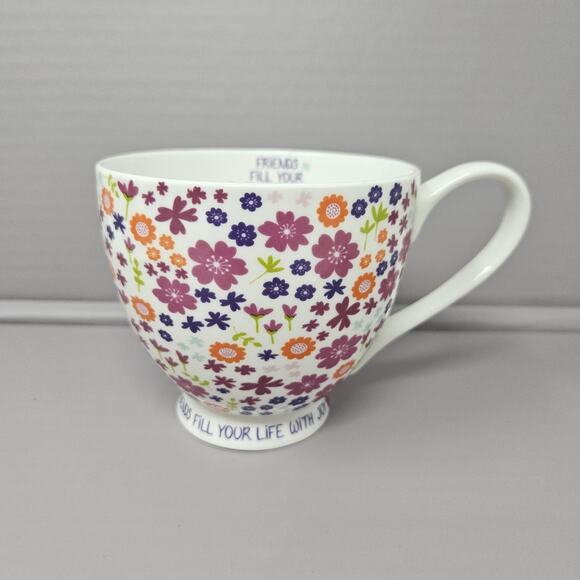 Friends Fill Your Life With Joy Portobello By Inspire Mug - Picture 1 of 5
